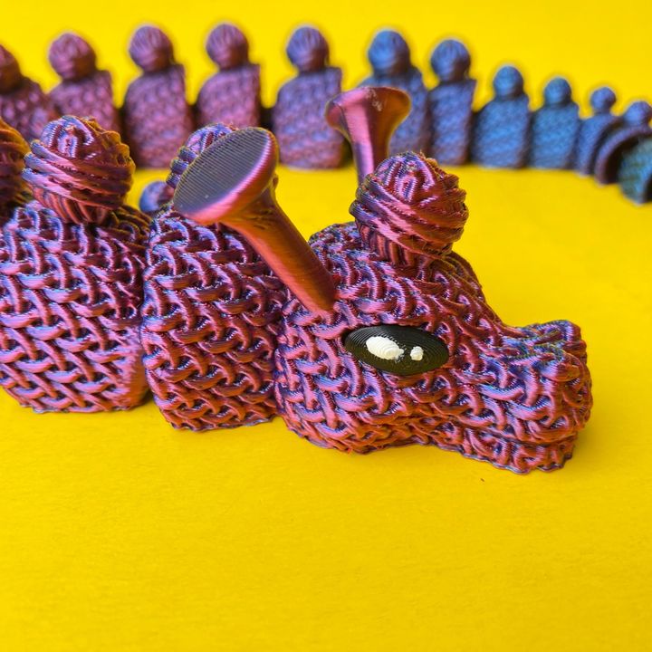 Articulated Crochet Dragon