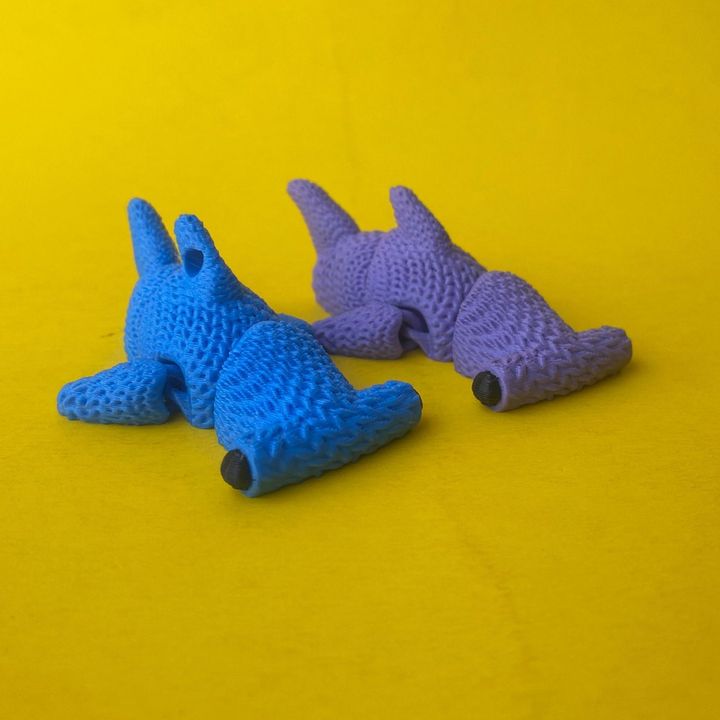 Knitted Hammerhead Shark
