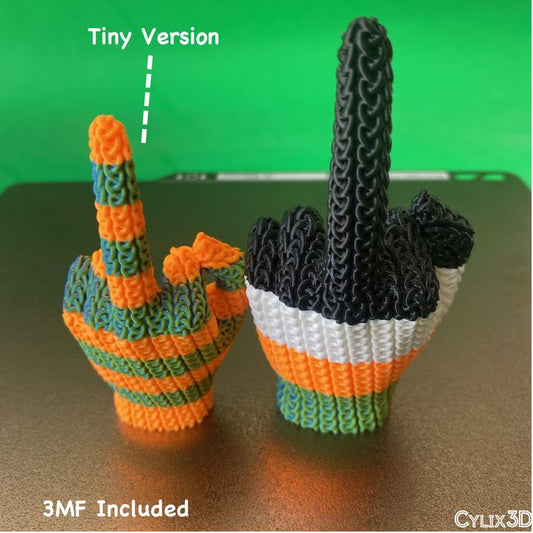 Crochet Middle Finger