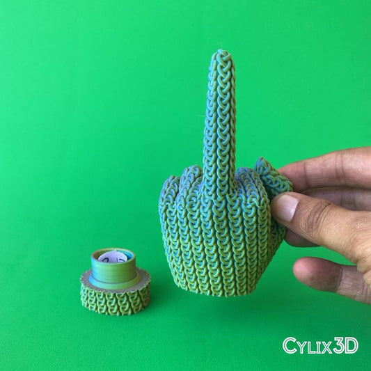 Crochet Middle Finger