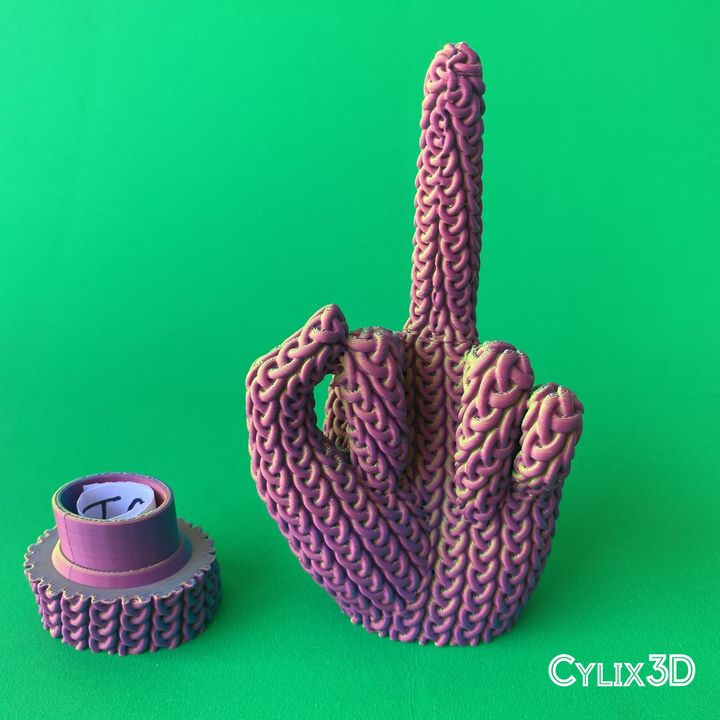 Crochet Middle Finger