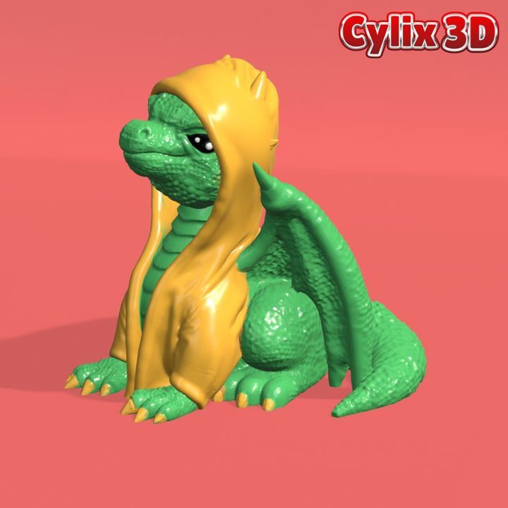 Dragon With Hoodie Figurine