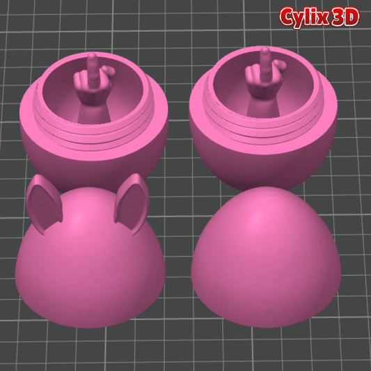 Easter Egg Middle Finger Prank Funny