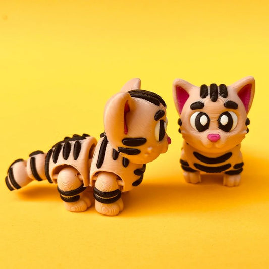 Articulated Cat & House Storage Box