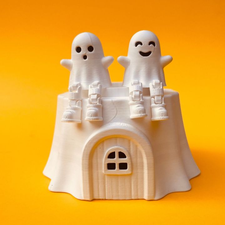 Flexi Ghost And House Box