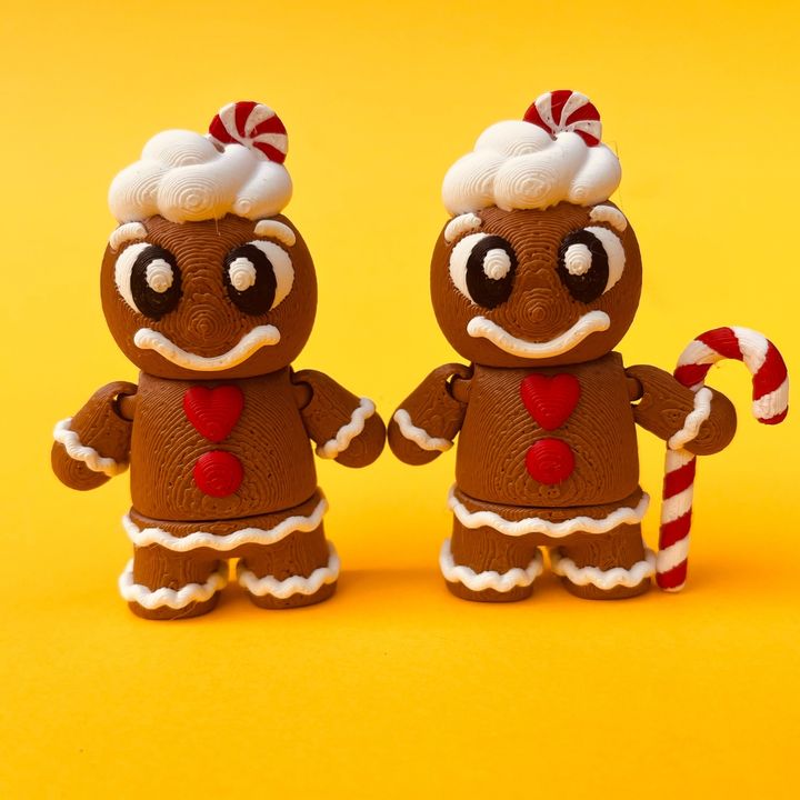 Flexi Gingerbread With Candy Cane(Member Exclusive)