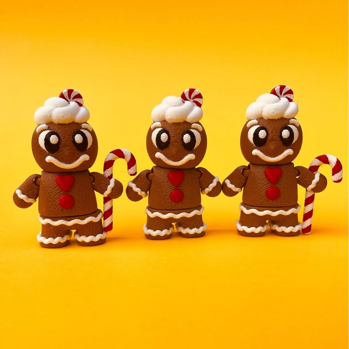 Flexi Gingerbread With Candy Cane(Member Exclusive)