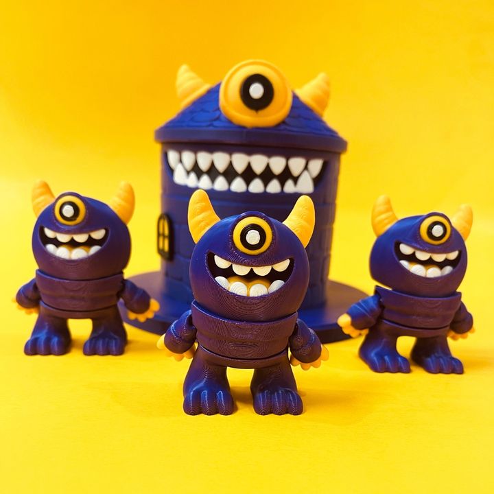 Flexi Monster And House Box