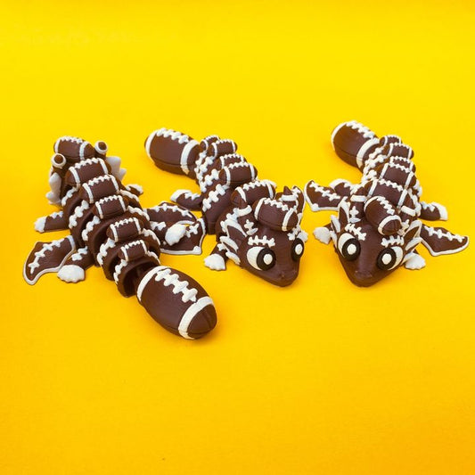 Articulated Flexi Football Dragon & Egg