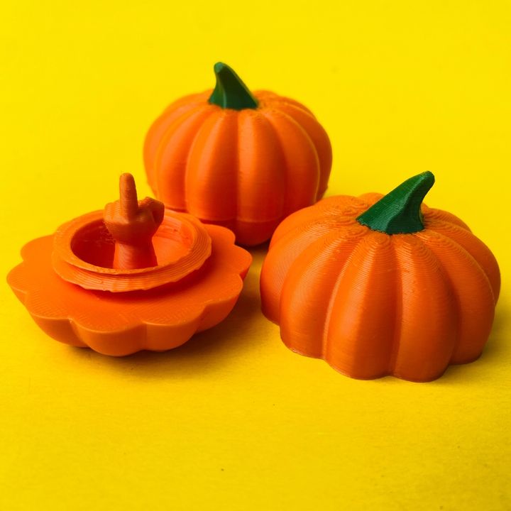 Pumpkin Middle Finger Prank Box