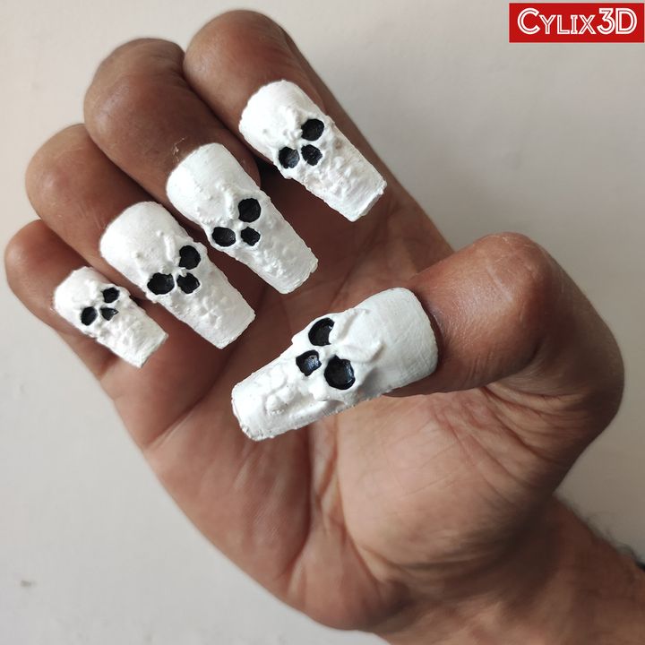 Ghost Nail Art