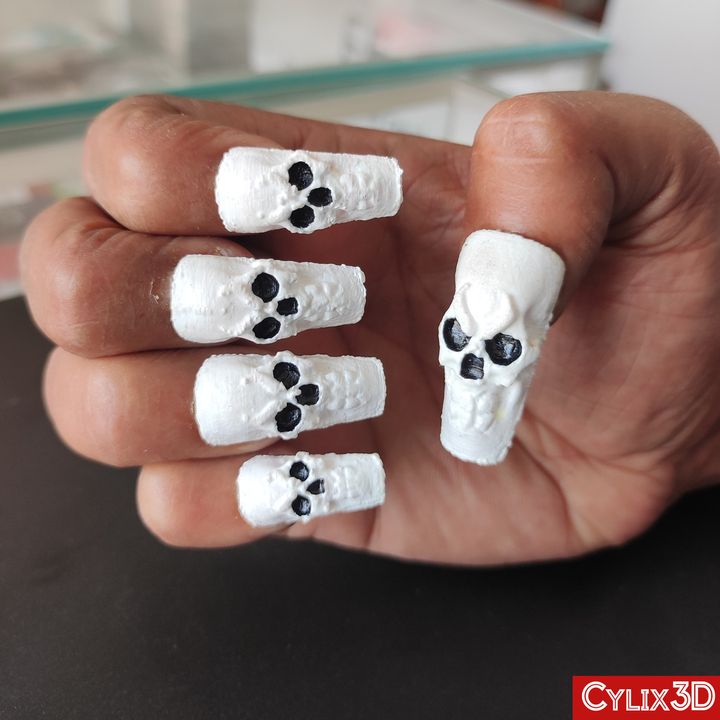Ghost Nail Art