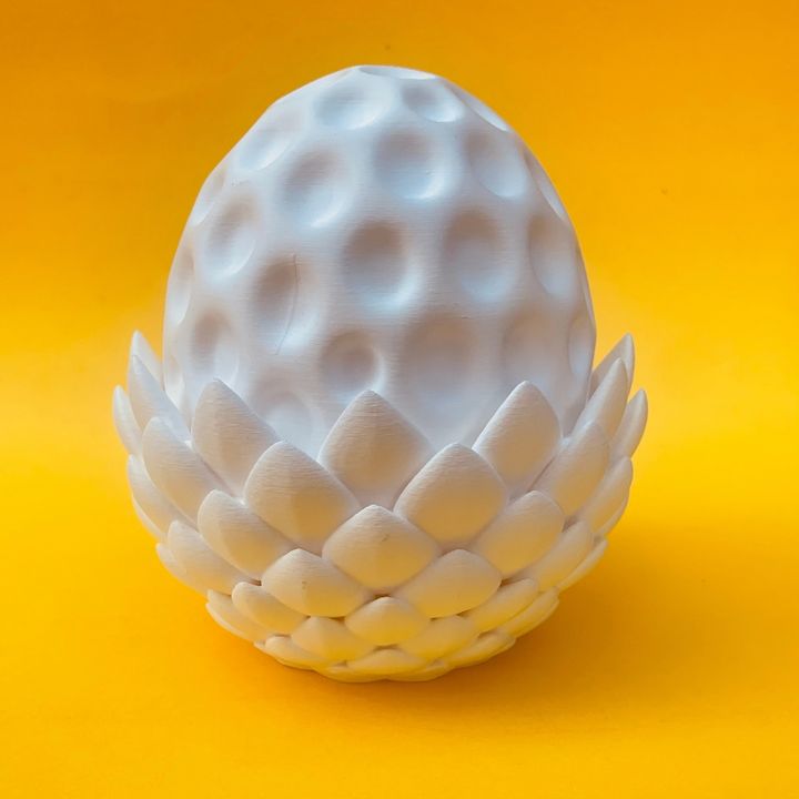 Articulated Flexi Golf Winged Dragon & Egg Box