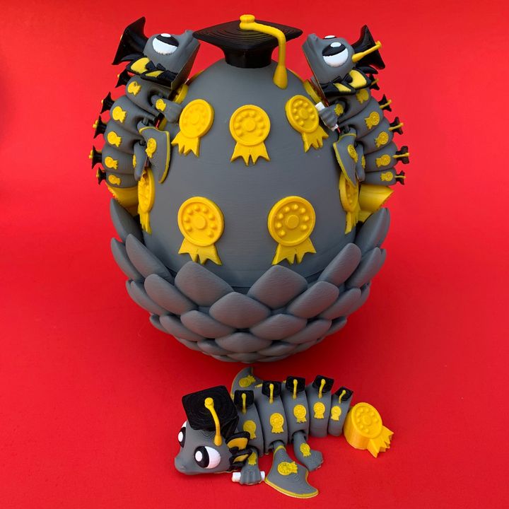 Graduation Dragon And Egg Box