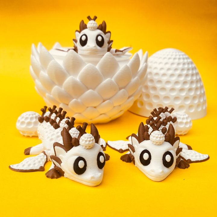 Flexi Hockey Dragon And Egg Box