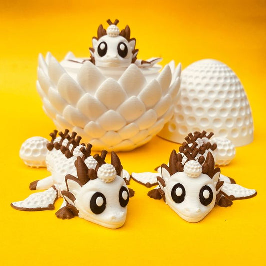 Flexi Hockey Dragon And Egg Box