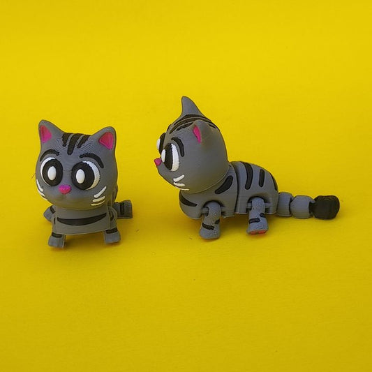 Articulated Flexi Kitty Cat