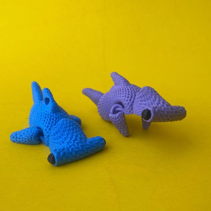 Knitted Hammerhead Shark