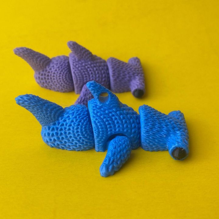 Knitted Hammerhead Shark