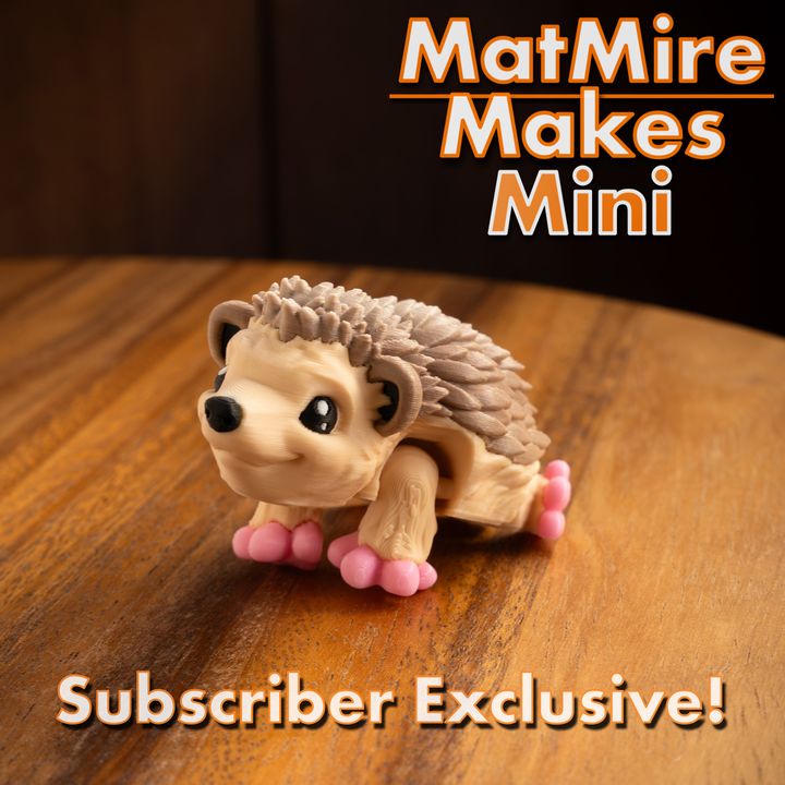 MMMini Hedgehog + Santa Hat