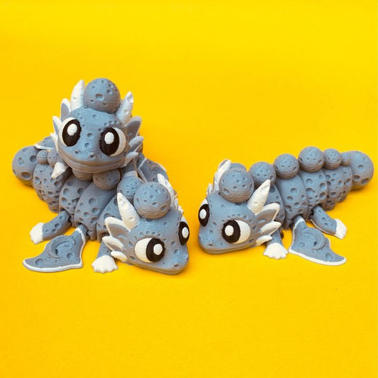 Articulated Moon Dragon And Egg