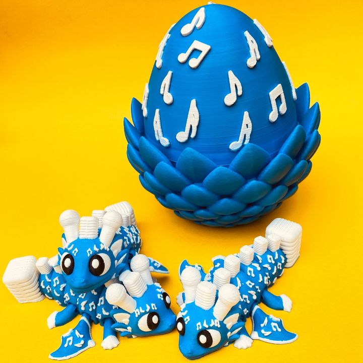 Flexi Music Dragon And Egg,