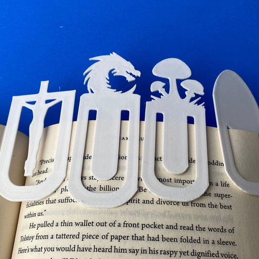 Bookmark Bundle(Dragon, Jesus, Mushroom and Egg)