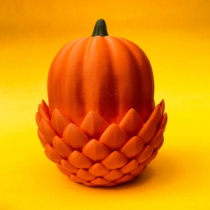 Flexi Pumpkin Dragon And Egg Box