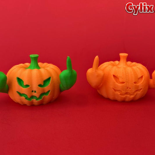 Funny Pumpkin Middle Finger Prank