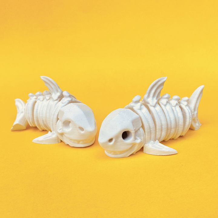 Articulated Flexi Skeleton Shark
