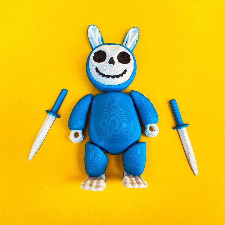 Articulated Flexi Skabu Monster Doll