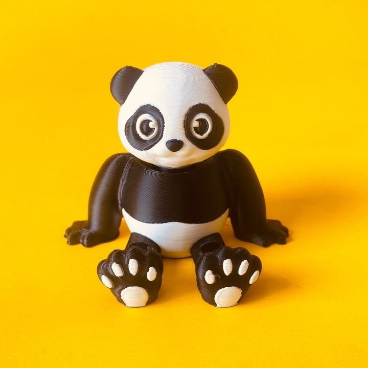 Small Panda and Penguin