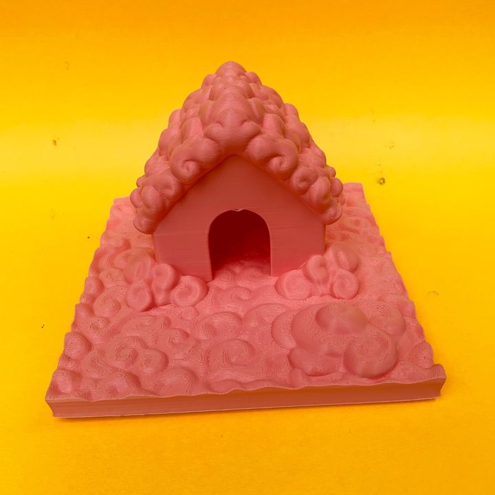 Articulated Unicorn STL, Flexi Toy With Cloud House