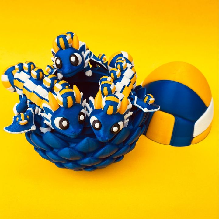 Flexi Volleyball Dragon And Egg