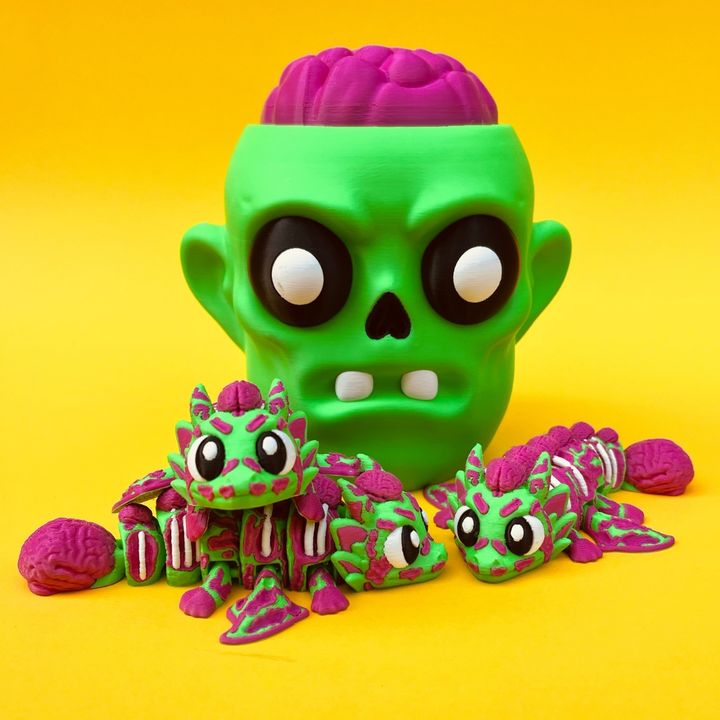 Zombie Dragon And Box