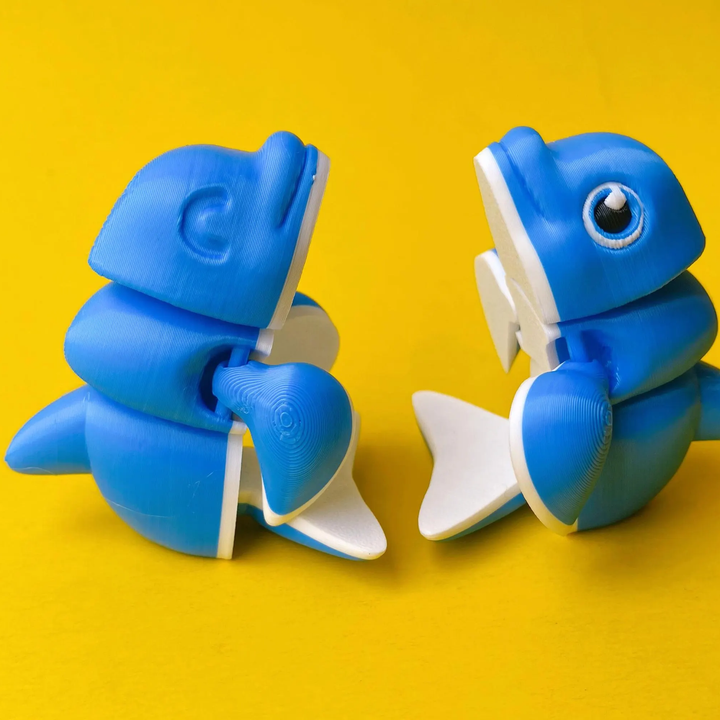 Articulated Baby Dolphin