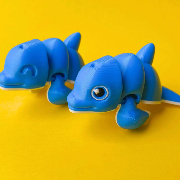 Articulated Baby Dolphin