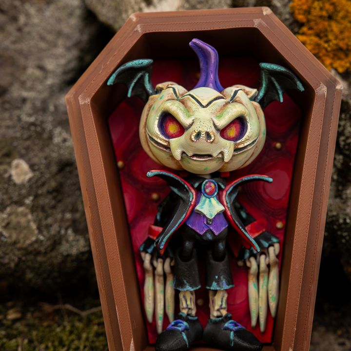 Articulated Count Pumpkin