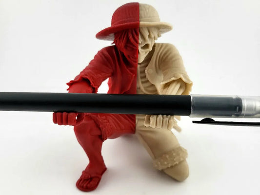 Luffy Skeleton Pen Holder – One Piece Desk Holder