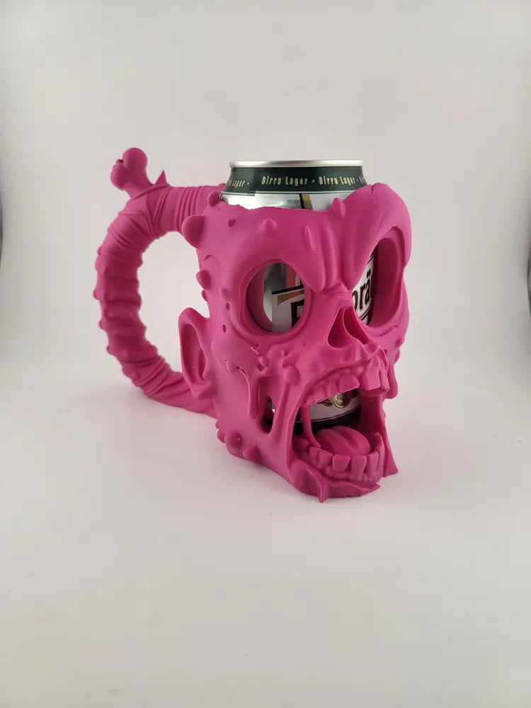 Skull Can Holder Handle Style Drink Grip holder