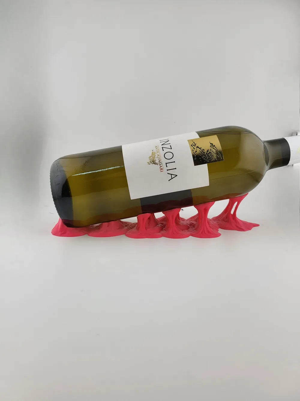 Chewing Gum Wine Bottle Stand Display Holder