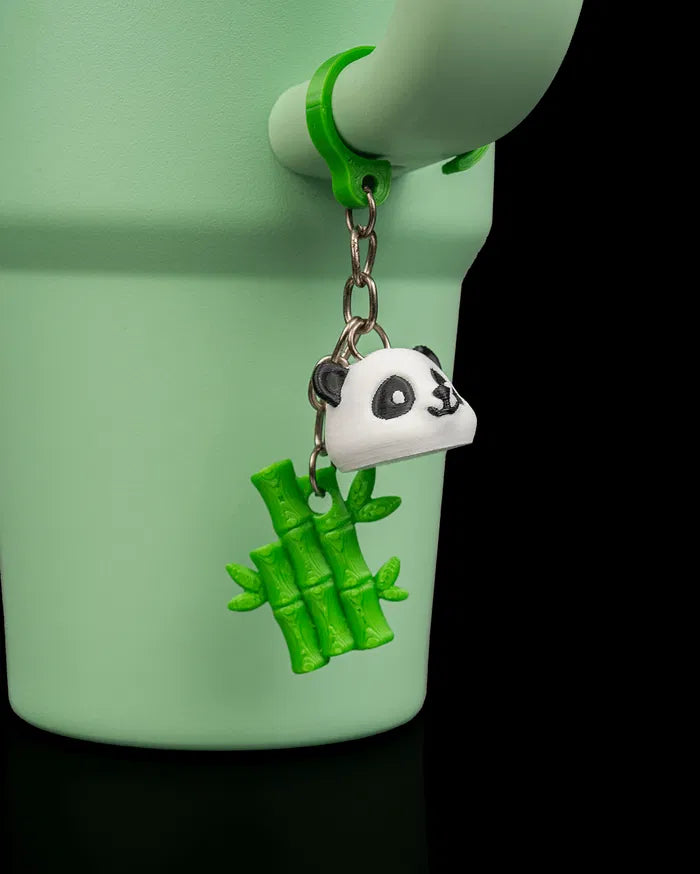 Bamboo Break - Straw Topper & Charm