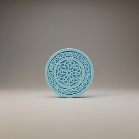 Coaster with Celtic decor