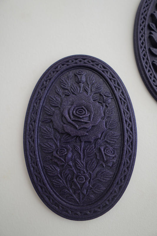 Carved Rose Frame