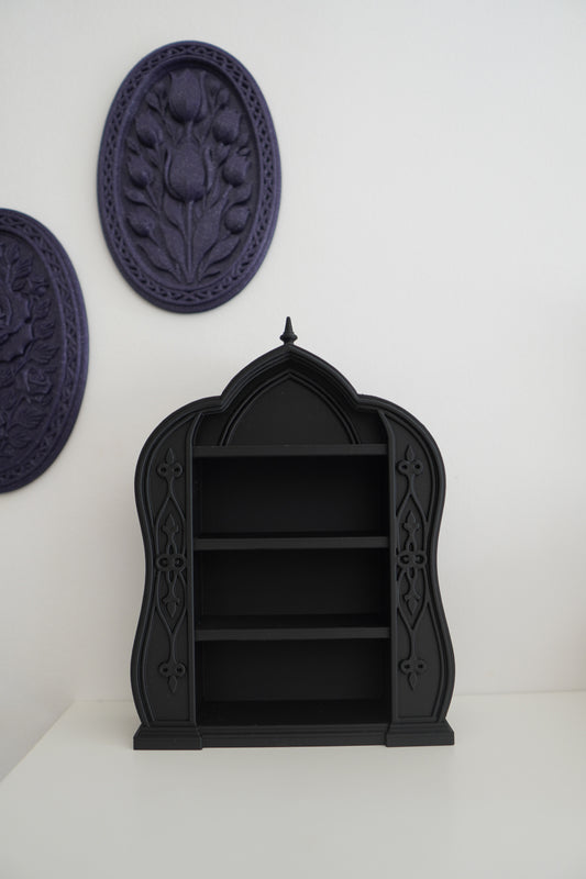 Gothic Cathedral Shelf Display