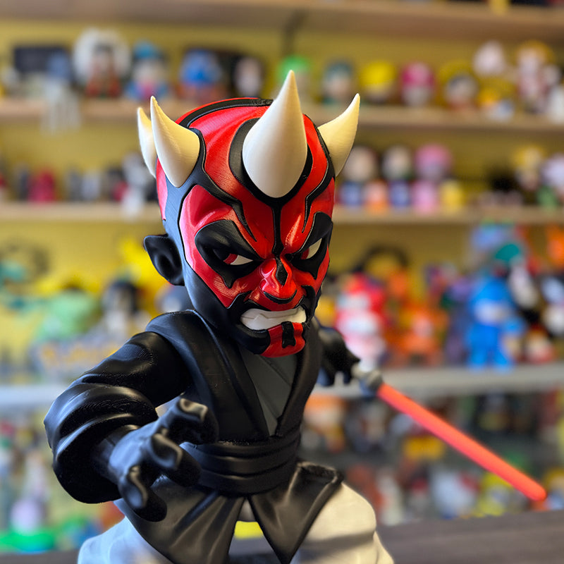 Star Wars Chibi-Style Darth Maul GITD Saber