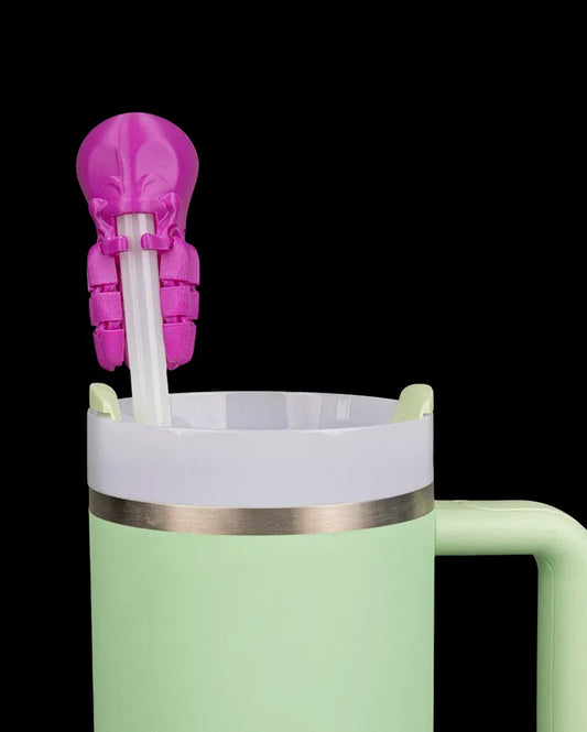 Deep Sips - Straw Topper & Charm