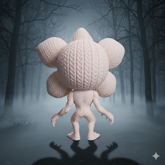 Stranger Things Demogorgon Knitted - Crochet