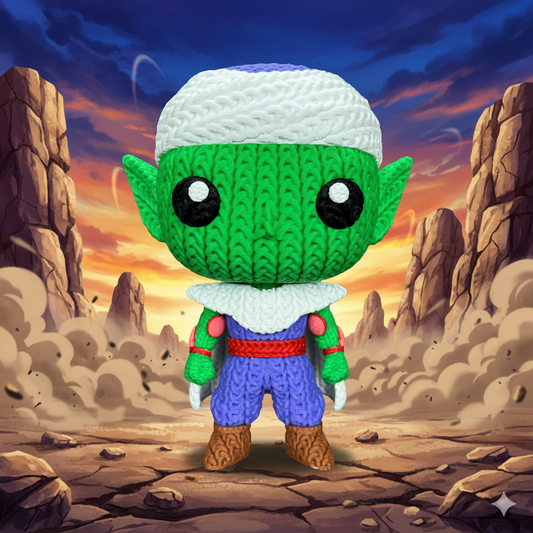 Dragon Ball Z Piccolo Knitted - Crochet