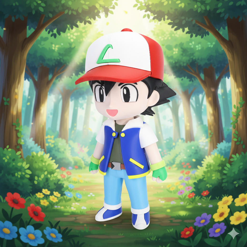 Pokemon Ash Ketchum (Satoshi)